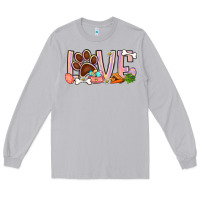 Moon Dust Easter love dog paw Long Sleeve Tee - BundleAndBundleShop