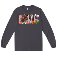 Smoke Easter love dog paw Long Sleeve Tee - BundleAndBundleShop