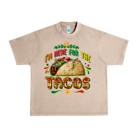 French Oak I'm here for the tacos Urban Heavy Tee - FaDigitalArtStudio