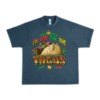 I'm Here For The Tacos Urban Heavy Tee | Teevron