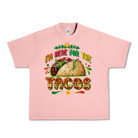 Salmon I'm here for the tacos Urban Heavy Tee - FaDigitalArtStudio