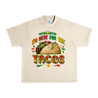 Sandshell I'm here for the tacos Urban Heavy Tee - FaDigitalArtStudio