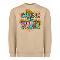 Mushroom chase the sun Heavyweight Sweatshirt - AdoDesignShop