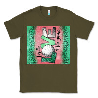 Army Green for the love of the game golf Classic Tee - Jasminsmagicworld