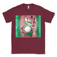 Burgundy for the love of the game golf Classic Tee - Jasminsmagicworld