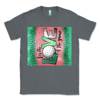 Charcoal Heather for the love of the game golf Classic Tee - Jasminsmagicworld