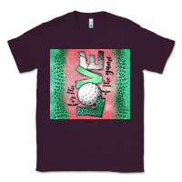 Plum for the love of the game golf Classic Tee - Jasminsmagicworld