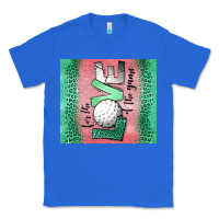 True Royal for the love of the game golf Classic Tee - Jasminsmagicworld