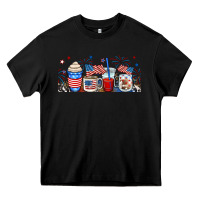 Black 4th of july coffe cups Heavy Core Tee - RanaPortraitStore