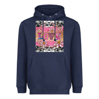Navy v.d love and lotus tumbler Heavyweight Hoodie - AdoDesignShop
