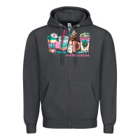 Smoke medical assistant coffee cup Zipper Hoodie - AdoDesignShop