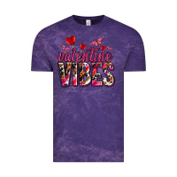 Cloud Purple valentine vibes olivia Vintage Tee - OliviaCreatesArt