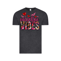 Vintage Black valentine vibes olivia Vintage Tee - OliviaCreatesArt