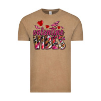 Vintage Coffee valentine vibes olivia Vintage Tee - OliviaCreatesArt
