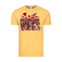 Vintage Mustard valentine vibes olivia Vintage Tee - OliviaCreatesArt