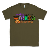 Army Green something wicked this way comes Classic Tee - CowGirlArtShop