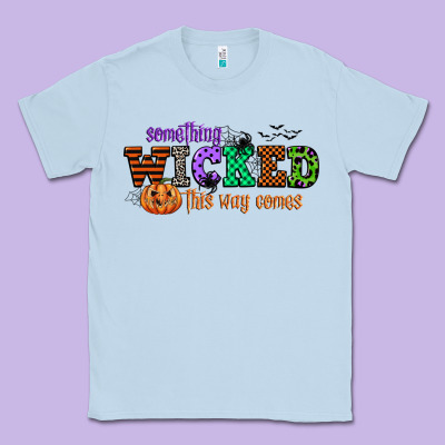 Something Wicked This Way Comes Classic Tee Designed By Cowgirlartshop