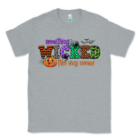 Heather Grey something wicked this way comes Classic Tee - CowGirlArtShop