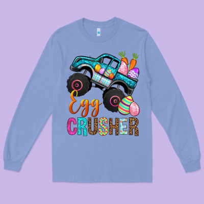 Egg Crusher Long Sleeve Tee Designed By Bundleandbundleshop