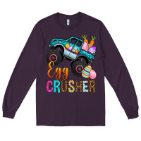 Plum Egg Crusher Long Sleeve Tee - BundleAndBundleShop