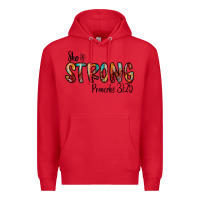 Red she is strong provebs Premium Hoodie - CowhideDigitalArt