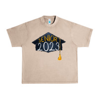 French Oak Senior 2023 graduation png sublimation design down Urban Heavy Tee - RanaPortraitStore