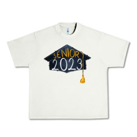 Pistachio Senior 2023 graduation png sublimation design down Urban Heavy Tee - RanaPortraitStore