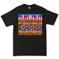 Black 'merica Premium Tee - TumblerDesignByShophia