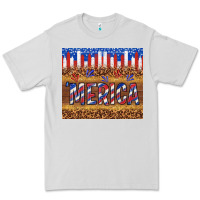 Dove Grey 'merica Premium Tee - TumblerDesignByShophia
