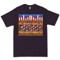Plum 'merica Premium Tee - TumblerDesignByShophia
