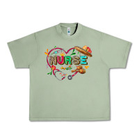 Oil Green Cinco de mayo Nurse Urban Heavy Tee - FaDigitalArtStudio