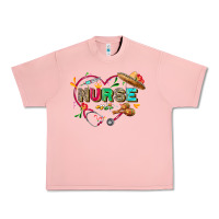 Salmon Cinco de mayo Nurse Urban Heavy Tee - FaDigitalArtStudio