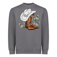 Storm white  cowgirl  and roses Heavyweight Sweatshirt - AdoDesignShop