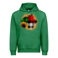 Emerald sunflower christmas patch3 Urban Hoodie - JahusDesignShop