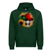 Forest Green sunflower christmas patch3 Urban Hoodie - JahusDesignShop