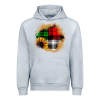Heather Grey sunflower christmas patch3 Urban Hoodie - JahusDesignShop