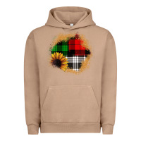 Pigment Burro sunflower christmas patch3 Urban Hoodie - JahusDesignShop