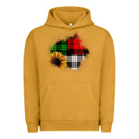 Pigment Peanut Butter sunflower christmas patch3 Urban Hoodie - JahusDesignShop