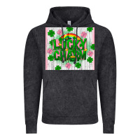 Vintage Black lucky charm st patricks day Vintage Hoodie - FaDigitalArtStudio