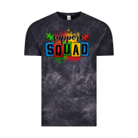 Cloud Black autism support squad Vintage Tee - OliviaCreatesArt