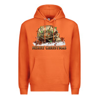 Carrot Merry christmas skull Premium Hoodie - RanaPortraitStore