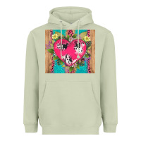 Matcha v.d cow and heart Heavyweight Hoodie - AdoDesignShop