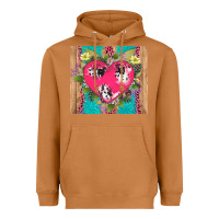 Meerkat v.d cow and heart Heavyweight Hoodie - AdoDesignShop