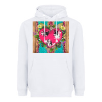 White v.d cow and heart Heavyweight Hoodie - AdoDesignShop