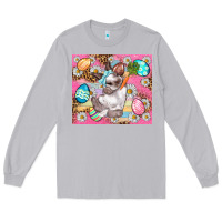 Moon Dust Easter Bunny And Egg With Leopard Pattern Tumbler Long Sleeve Tee - BundleAndBundleShop