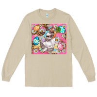 Mushroom Easter Bunny And Egg With Leopard Pattern Tumbler Long Sleeve Tee - BundleAndBundleShop
