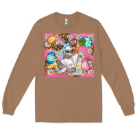 Toasted Coconut Easter Bunny And Egg With Leopard Pattern Tumbler Long Sleeve Tee - BundleAndBundleShop