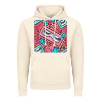 Vintage Artic cosmetic fake eyelashes and butterfly with leopard seamless pattern bb Vintage Hoodie - BundleAndBundleShop