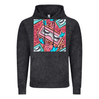 Vintage Black cosmetic fake eyelashes and butterfly with leopard seamless pattern bb Vintage Hoodie - BundleAndBundleShop