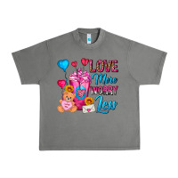 Tornado Love More Worry Less Valentines Day Cold Drink Urban Heavy Tee - FaDigitalArtStudio